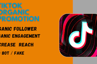 grow your tiktok account organically real followers, views and engagement