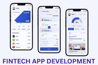 develop banking  app fintech app neobank app p2p lending app wallet app