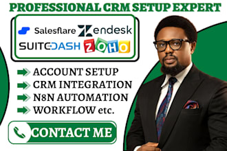 build salesflare zandesk suitedash integration zoho bigin monday crm automation