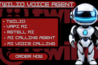 setup twilio ai voice agent vapi ai retell ai automation gohighlevel bland ai