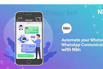 custom n8n whatsapp bot automation and ai integration