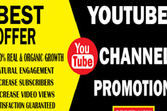 run organic youtube video promotion with google ads or blog