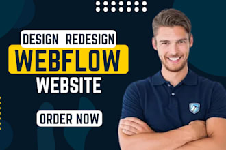 design, develop, or fix your webflow website and convert figma to webflow