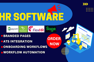 setup HR software adp nextgen bamboohr paycom namely flex sage hr clearcompany