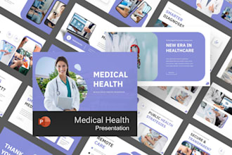 design luxury health tourism investor ready medical tourism pitch deck in 24hrs