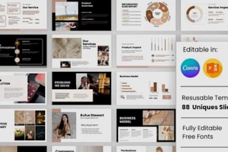 do editable powerpoint presentation google slides canva indesign presentation