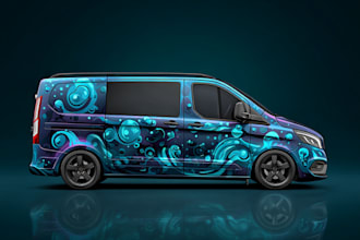 make eye catching your car and vehicle wrap design