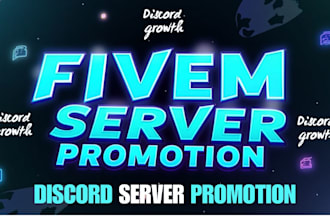 fivem server promotion, mass dm and discord server promotion for discord growth