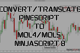convert tradingview pine script to metatrader or ninjatrader