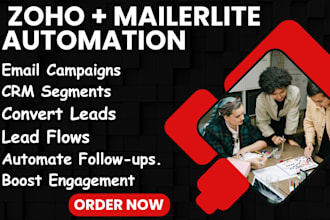 do zoho mailer lite automation email campaign CRM segmentation sequence