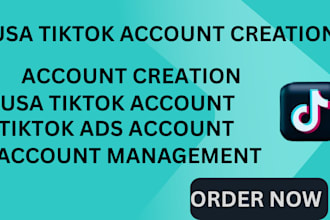 create usa tiktok account tiktok ads account