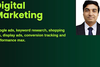 setup and manage google ads, performance max, and shopping