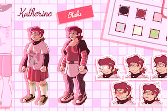 design original characters and character concepts