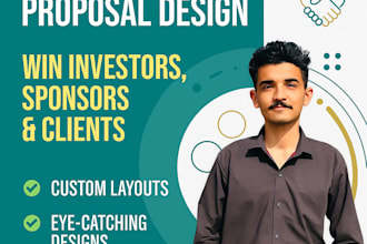 design a professional winning sponsorship or business proposal