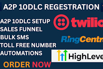 a2p 10dlc registration a2p twilio gohighlevel a2p10dlc a2p registration