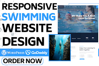 build swimming website water polo website windsurfing website diving website
