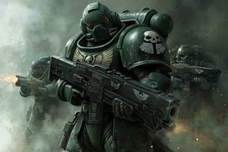 create your warhammer 40k character or dnd illustration