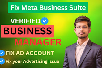 create fresh verified fb business manager and ads account
