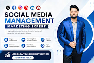 be your social media manager for cafe and restaurant