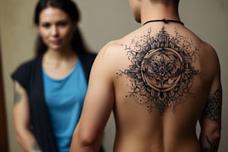 create unique custom tattoo any tattoo design, tattoo artist