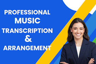 transcribe your piano, guitar, or vocal parts into clean sheet music and midi