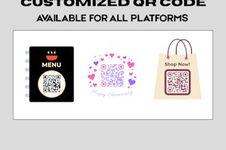 create a professional qr code design with your logo