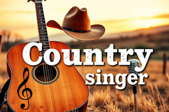 sing country song alt country americana acoustic guitar nashville