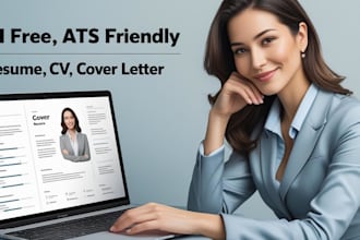 write ai free and ats friendly resume, CV, and cover letter