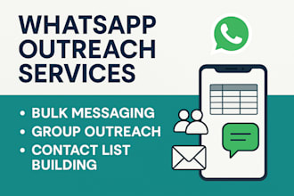 handle whatsapp marketing, whatsapp api, bulk message and text message
