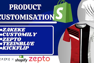 customily 2d shopify zakeke 3d shopify kickflip  spline animation zepto shopify