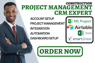 setup ms project airtable data migration excel todoist smartsheet integration va