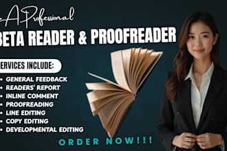 beta read critique fantasy novel romance science fiction edit your manuscript