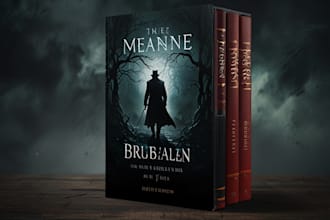 do fantasy book cover, thriller book cover design