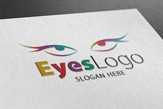 do eye logo design vision, spiritual, minimal, surveillance, healing