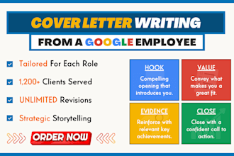 write a professional cover letter