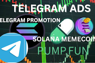 telegram ads, memecoin pump fun promotion boost 90m investors telegram promotion