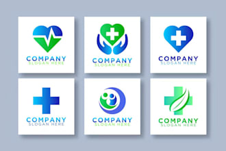 do medical logo design healthcare, clinic, hospital, wellness and pharmacy