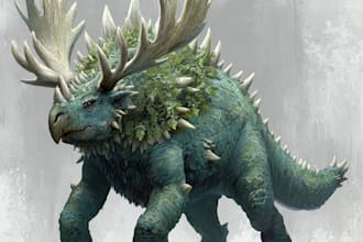 draw fantasy or dnd creatures and monsters