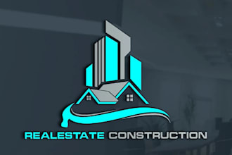 do design real estate logo  realtor, property, construction  housing brand