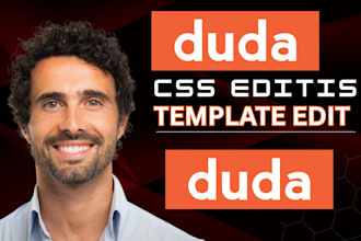 be your duda expert, redesign duda website, duda css edit
