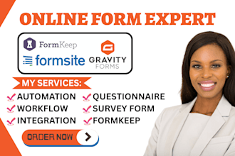 design formkeep integration formsite survey gravity forms questionnaire notary