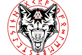 design professional wolf head logo for your brand