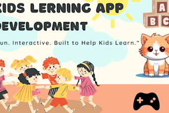 kid learning app educational app learning app kid learning game app development