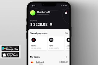 build online money transfer app ewallet pp fintech app development loan app