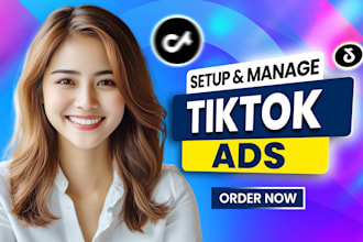 run tiktok ads campaign and tiktok marketing as your tiktok ads manager