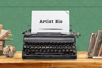 create an artist bio for you