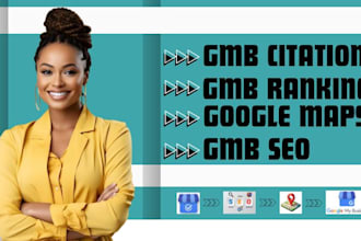 do google maps citation and local business seo top ranking for gmb profile