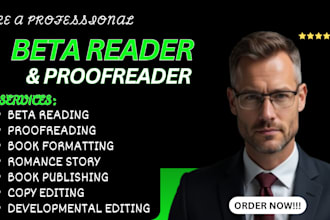 beta read, critique fantasy proofread book fiction novel romance beta reader