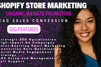 boost shopify sales shopify ecommerce dropshipping marketing , tiktok shop