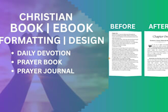 design, format amazon christian ebook, daily devotion, prayer book journal kdp